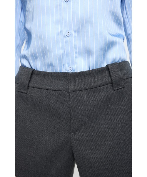 MOUSSY（マウジー）の「LOW WAIST ショーツ（その他パンツ・レディース・チャコールグレー・1/2）」の8枚目の写真