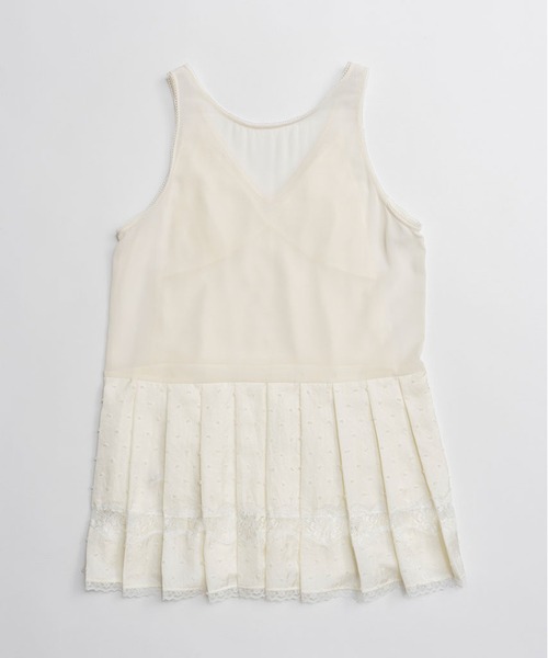 PRANK PROJECT（プランクプロジェクト）の「【2026Spring Pre-Order】プリテッドチュニックドレス / Pretty Tunic Dress（ワンピース・レディース・ブラック/ホワイト・FREE）」の16枚目の写真