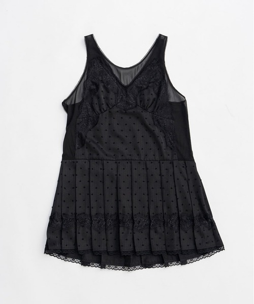 PRANK PROJECT（プランクプロジェクト）の「【2026Spring Pre-Order】プリテッドチュニックドレス / Pretty Tunic Dress（ワンピース・レディース・ブラック/ホワイト・FREE）」の20枚目の写真