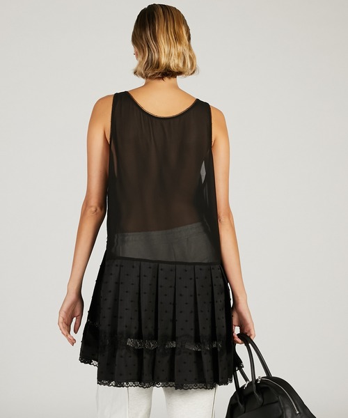 PRANK PROJECT（プランクプロジェクト）の「【2026Spring Pre-Order】プリテッドチュニックドレス / Pretty Tunic Dress（ワンピース・レディース・ブラック/ホワイト・FREE）」の13枚目の写真