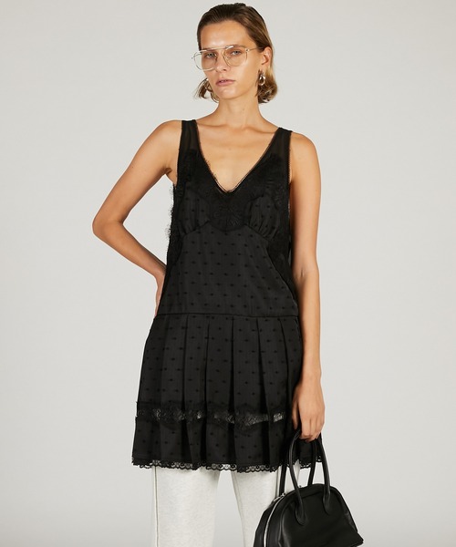 PRANK PROJECT（プランクプロジェクト）の「【2026Spring Pre-Order】プリテッドチュニックドレス / Pretty Tunic Dress（ワンピース・レディース・ブラック/ホワイト・FREE）」の11枚目の写真