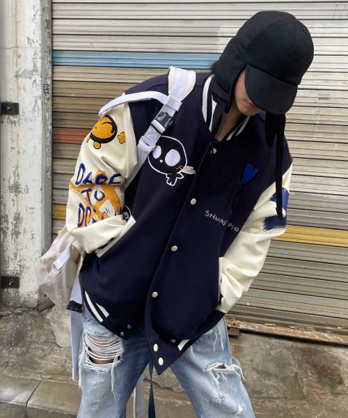 ラブバスティジャケット（スタジャン）｜XHUA'T（スアト）の