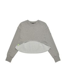GET IT ON（ゲットイットオン）の「Signature Crop Top_Grey（その他トップス）」