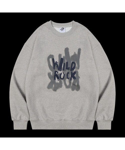 WILDROCK(ワイルドロック)の「ファイヤーワークダブルマンツーマン_ダークグレー(スウェット・レディース・その他・MEDIUM/SMALL/LARGE)」の2枚目の写真