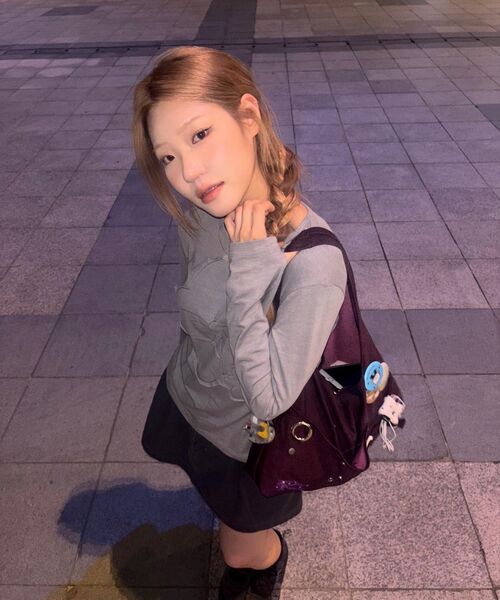 YEOMIMの「layout bag (grape)(エコバッグ/サブバッグ・レディース・その他・FREE)」の12枚目の写真