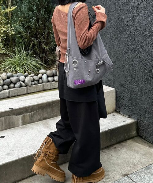 YEOMIMの「layout bag (grape)(エコバッグ/サブバッグ・レディース・その他・FREE)」の13枚目の写真