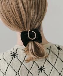 SMELLY | ニュアンスメタルベロアヘアカフ(ヘアゴム)