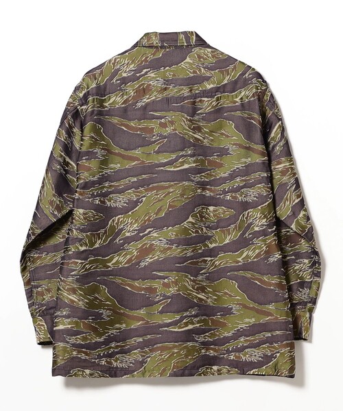 BEAMS PLUS(ビームスプラス)の「MIL Fatigue Jacket Tiger Stripe Mesh Jacquard(ブルゾン・メンズ・その他・SMALL/MEDIUM/LARGE/X-LARGE)」の9枚目の写真