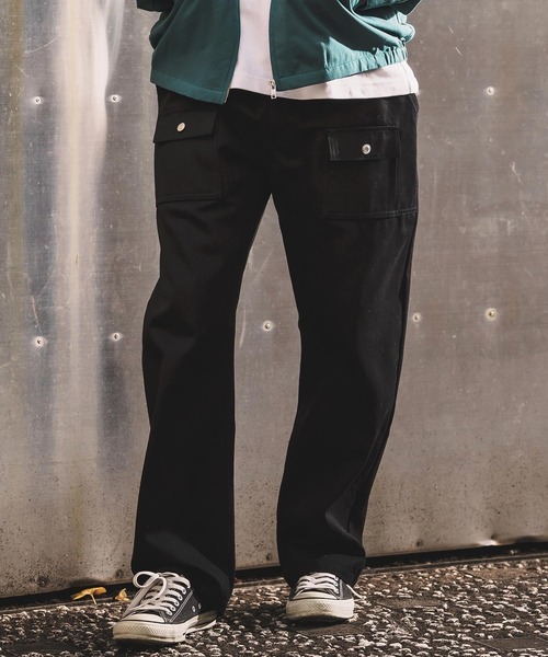 WONDER WALL MOTEL（ワンダーウォールモーテル）の「mp14448-BLACK DENIM BUSH PANTS ブラックデニムブッシュパンツ(26SSPT005)（デニムパンツ・メンズ・ブラック・XL/L/M/S）」の18枚目の写真