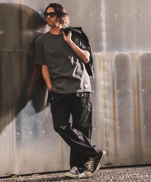 WONDER WALL MOTEL（ワンダーウォールモーテル）の「mp14448-BLACK DENIM BUSH PANTS ブラックデニムブッシュパンツ(26SSPT005)（デニムパンツ・メンズ・ブラック・XL/L/M/S）」の5枚目の写真