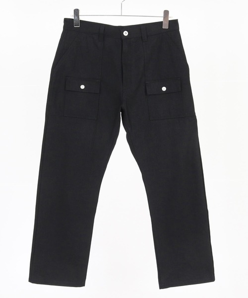 WONDER WALL MOTEL（ワンダーウォールモーテル）の「mp14448-BLACK DENIM BUSH PANTS ブラックデニムブッシュパンツ(26SSPT005)（デニムパンツ・メンズ・ブラック・XL/L/M/S）」の9枚目の写真