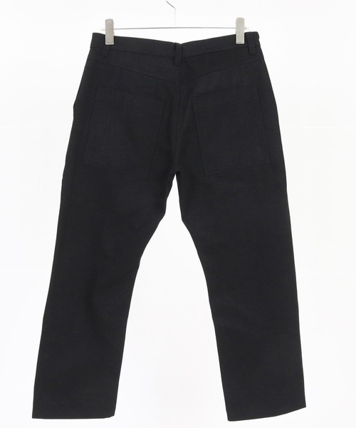 WONDER WALL MOTEL（ワンダーウォールモーテル）の「mp14448-BLACK DENIM BUSH PANTS ブラックデニムブッシュパンツ(26SSPT005)（デニムパンツ・メンズ・ブラック・XL/L/M/S）」の10枚目の写真