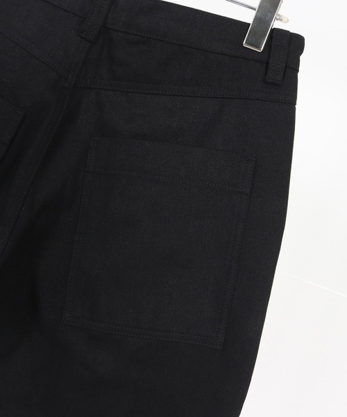 WONDER WALL MOTEL（ワンダーウォールモーテル）の「mp14448-BLACK DENIM BUSH PANTS ブラックデニムブッシュパンツ(26SSPT005)（デニムパンツ・メンズ・ブラック・XL/L/M/S）」の16枚目の写真