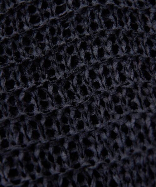 Whim Gazette（ウィムガゼット）の「スエードライクローゲージニット（ニット/セーター・レディース・チャコールグレー/ベージュ・FREE）」の5枚目の写真