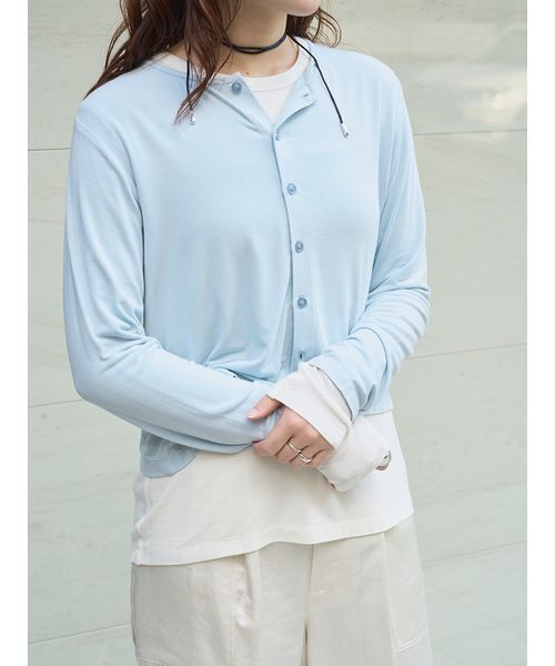 MIESROHE COODINATE PACK 】カーディガン×ロングスリーブTシャツ