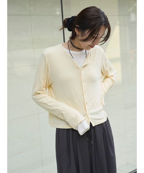 MIESROHE COODINATE PACK 】カーディガン×ロングスリーブTシャツ