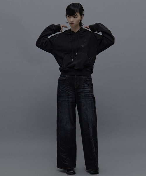 tanakadaisuke（タナカダイスケ）の「【tanakadaisuke/タナカダイスケ】crystal hair clip left/クリスタルヘアクリップ/左側用（バレッタ/ヘアクリップ・レディース・シルバー・FREE）」の8枚目の写真