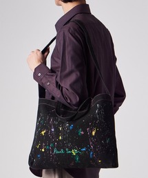 PS Paul Smith（ピーエスポールスミス）の「Paul Smith Logo スプラッシュペイント トートバッグ【553960 PTOTED】（トートバッグ）」