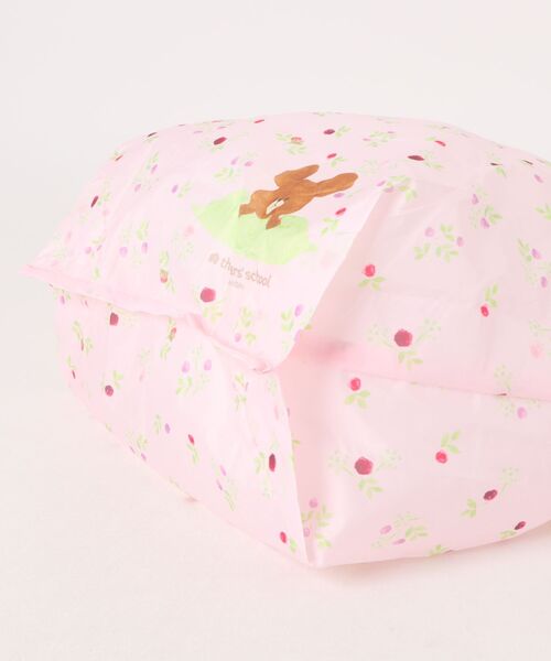 salle de bal（サルデバル）の「【 くまのがっこう 】ぬいぐるみ　エコバッグ　NJI（エコバッグ/サブバッグ・レディース・レッド/ピンク・FREE）」の3枚目の写真