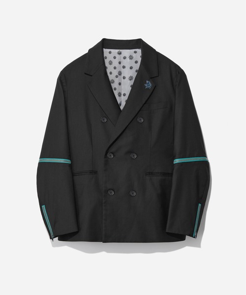 HARE（ハレ）の「プロジェクトセカイ×HARE　2WAYジップキリカエジャケット（テーラードジャケット・レディース・オレンジ系その他/ピンク系その他/グリーン系その他/ブルー系その他・SMALL/MEDIUM）」の2枚目の写真