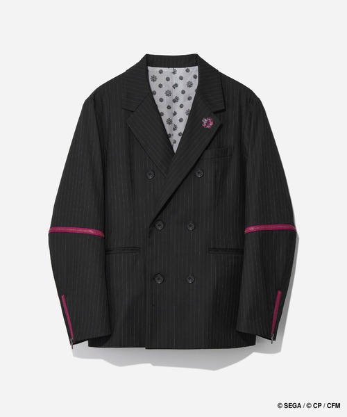 HARE（ハレ）の「プロジェクトセカイ×HARE　2WAYジップキリカエジャケット（テーラードジャケット・レディース・オレンジ系その他/ピンク系その他/グリーン系その他/ブルー系その他・SMALL/MEDIUM）」の4枚目の写真