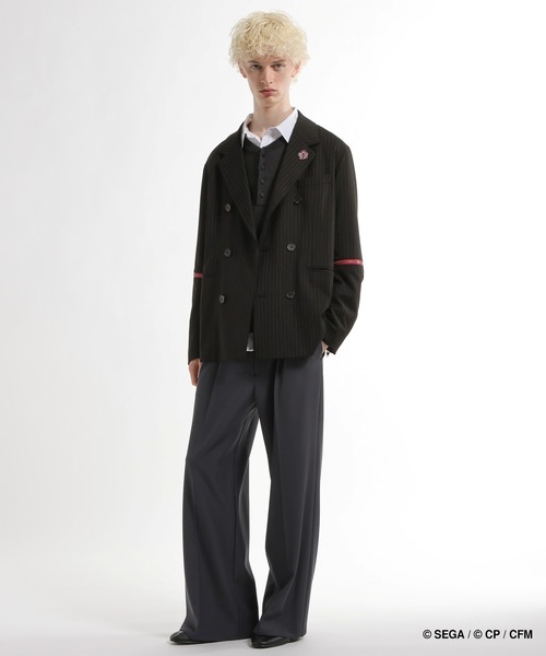 HARE（ハレ）の「プロジェクトセカイ×HARE　2WAYジップキリカエジャケット（テーラードジャケット・レディース・オレンジ系その他/ピンク系その他/グリーン系その他/ブルー系その他・SMALL/MEDIUM）」の7枚目の写真