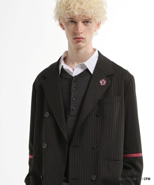 HARE（ハレ）の「プロジェクトセカイ×HARE　2WAYジップキリカエジャケット（テーラードジャケット・レディース・オレンジ系その他/ピンク系その他/グリーン系その他/ブルー系その他・SMALL/MEDIUM）」の10枚目の写真