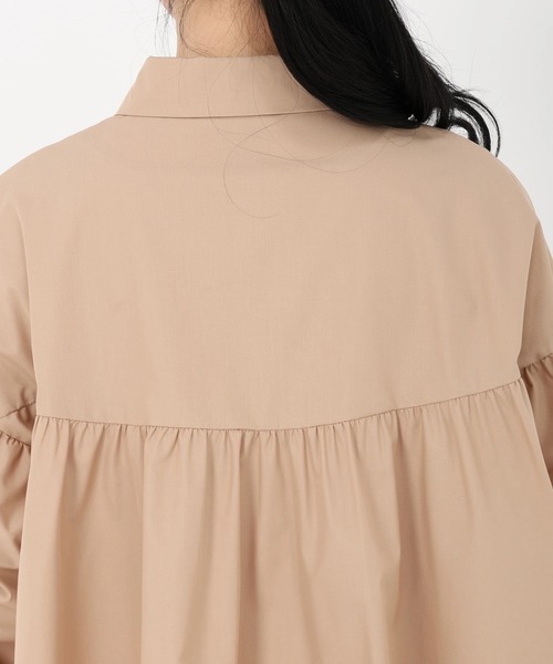 STRAWBERRY-FIELDS（ストロベリーフィールズ）の「エイミーブロード_エンブロイダリーシャツ（シャツ/ブラウス・レディース・ベージュ/オフホワイト/ブラック・2）」の9枚目の写真