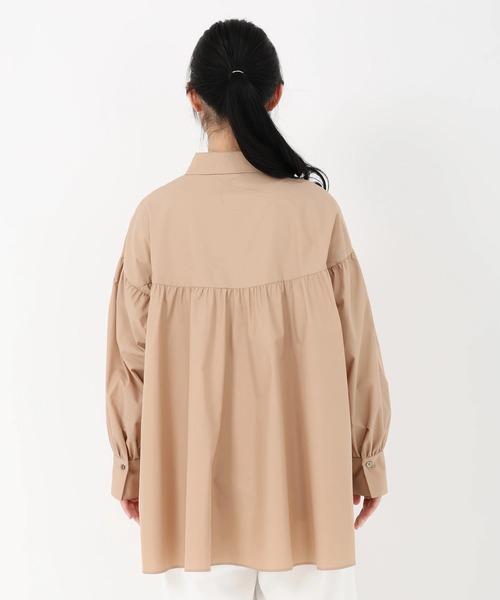 STRAWBERRY-FIELDS（ストロベリーフィールズ）の「エイミーブロード_エンブロイダリーシャツ（シャツ/ブラウス・レディース・ベージュ/オフホワイト/ブラック・2）」の7枚目の写真