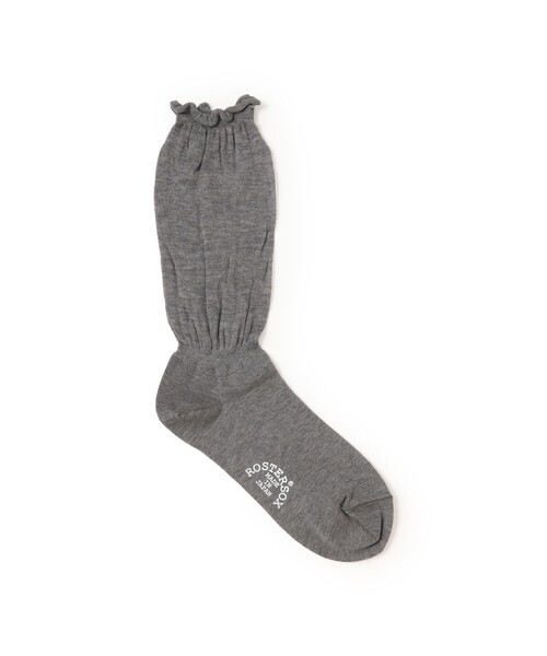 ROSTER SOX(ロスターソックス)の「【7/31再値下げ】【別注】ROSTER SOX / メランジ SOX(ソックス/靴下・レディース・ブルー/チャコールグレー/ナチュラル・ONE SIZE)」の2枚目の写真