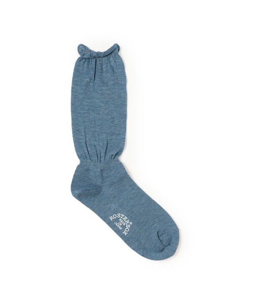 ROSTER SOX(ロスターソックス)の「【7/31再値下げ】【別注】ROSTER SOX / メランジ SOX(ソックス/靴下・レディース・ブルー/チャコールグレー/ナチュラル・ONE SIZE)」の3枚目の写真