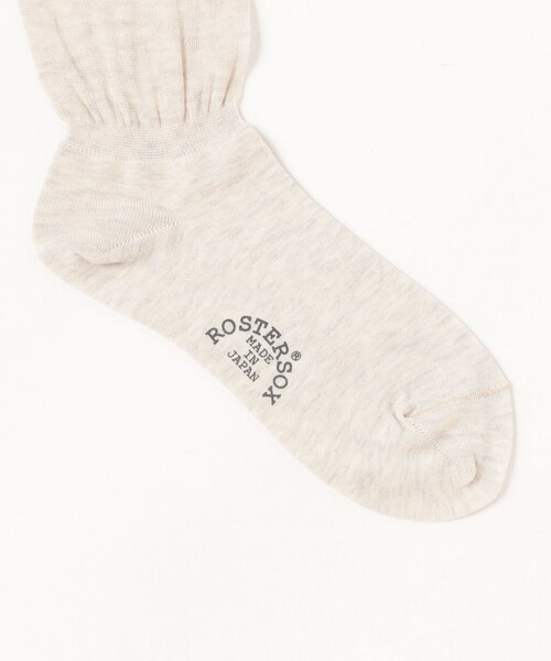ROSTER SOX(ロスターソックス)の「【7/31再値下げ】【別注】ROSTER SOX / メランジ SOX(ソックス/靴下・レディース・ブルー/チャコールグレー/ナチュラル・ONE SIZE)」の5枚目の写真