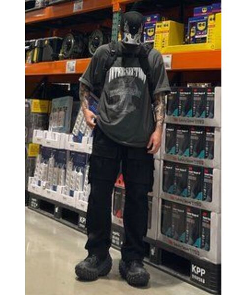 INTERSECTION（インターセッション）の「ヘイロータトゥーグラフィックTシャツ[グレー]（Tシャツ/カットソー・メンズ・その他・0）」の7枚目の写真
