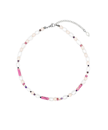 RANDOMOFF（ランダムオフ）の「[ROF x CANNIZ] GIGGLE ネックレス [ピンク]（ネックレス）」