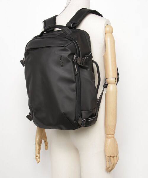 Samsonite(サムソナイト)の「サムソナイト URBANIX バックパック M ブラック(バックパック/リュック・メンズ・ブラック・ONE SIZE)」の11枚目の写真