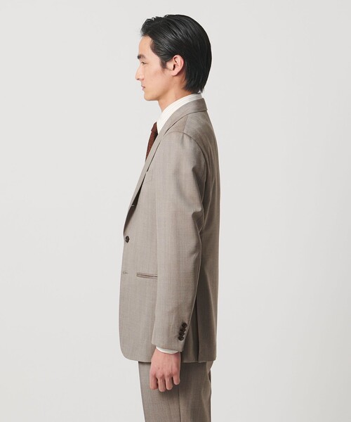 UNITED ARROWS（ユナイテッドアローズ）の「Vitale Barberis Canonico ヘリンボーン シングル 3ボタン スーツ MC-MODEL 撥水（セットアップ・メンズ・ブラウン系・46/48）」の7枚目の写真