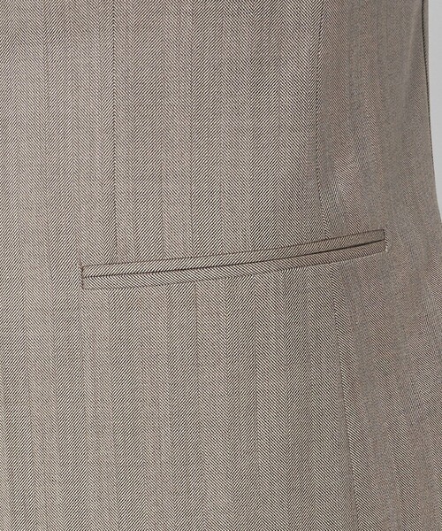 UNITED ARROWS（ユナイテッドアローズ）の「Vitale Barberis Canonico ヘリンボーン シングル 3ボタン スーツ MC-MODEL 撥水（セットアップ・メンズ・ブラウン系・46/48）」の17枚目の写真