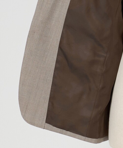 UNITED ARROWS（ユナイテッドアローズ）の「Vitale Barberis Canonico ヘリンボーン シングル 3ボタン スーツ MC-MODEL 撥水（セットアップ・メンズ・ブラウン系・46/48）」の18枚目の写真