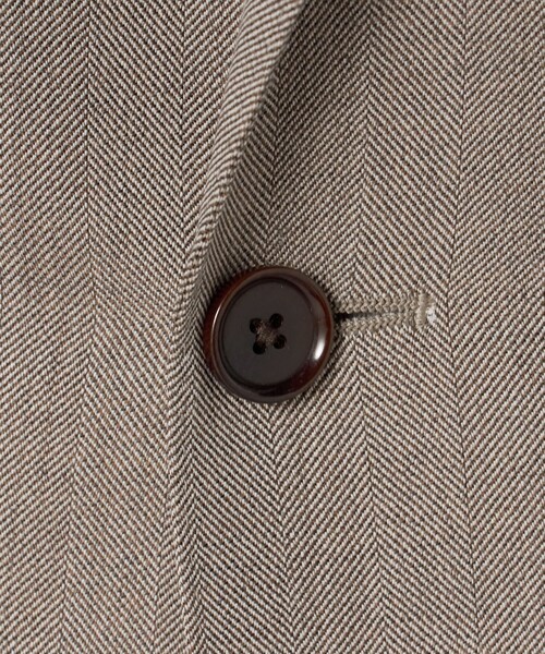 UNITED ARROWS（ユナイテッドアローズ）の「Vitale Barberis Canonico ヘリンボーン シングル 3ボタン スーツ MC-MODEL 撥水（セットアップ・メンズ・ブラウン系・46/48）」の19枚目の写真