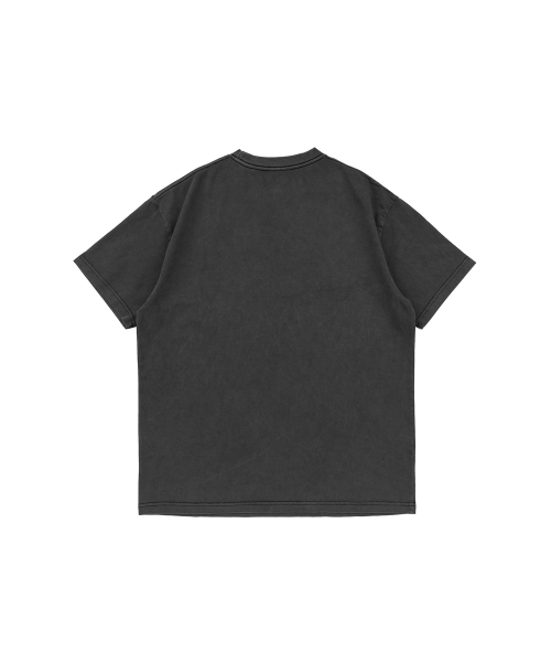 NET SOCIAL CLUB(ネットソーシャルクラブ)の「アイオブタイガーピグメント半袖Tシャツ(ブラック)(Tシャツ/カットソー・レディース・ブラック・M/L/XL/S)」の2枚目の写真