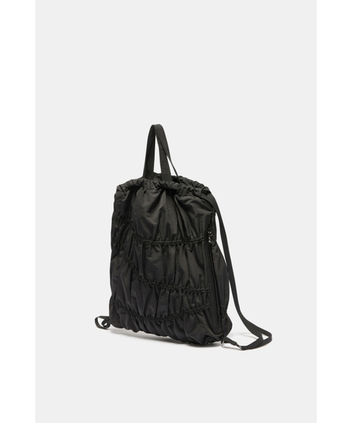 COURONNEの「Ever shirring Backpack 36_ROBBX25643BKX（バックパック/リュック・レディース・ブラック・FREE）」の9枚目の写真
