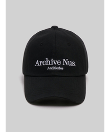 HUKE（ヒューク）の「Nus. arch ball cap (Black)（キャップ）」