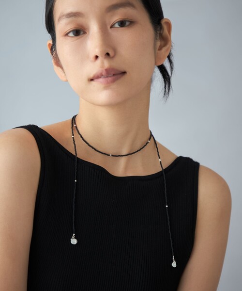 Jouete（ジュエッテ）の「[ラリエット] パール×ビーズ（ネックレス・レディース・シルバー・FREE）」の5枚目の写真