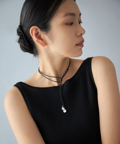 Jouete（ジュエッテ）の「[ラリエット] パール×ビーズ（ネックレス・レディース・シルバー・FREE）」の6枚目の写真