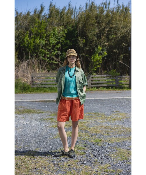 BEAMS PLUS(ビームスプラス)の「MIL Athletic Shorts Nylon Sateen(その他パンツ・メンズ・オレンジ/ロイヤルブルー/オフホワイト・LARGE/MEDIUM/X-LARGE/SMALL)」の4枚目の写真