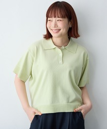 【anyfee/大きいサイズ】ポロニットプルオーバー