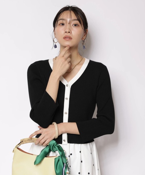 ドットスカートドッキングワンピース（ワンピース）｜JUSGLITTY