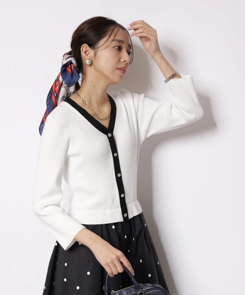 JUSGLITTY（ジャスグリッティー）の「ドットスカートドッキングワンピース（ワンピース・レディース・ブラック/ブルー系その他2/ホワイト・2/1）」の17枚目の写真