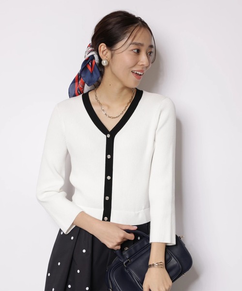 JUSGLITTY（ジャスグリッティー）の「ドットスカートドッキングワンピース（ワンピース・レディース・ブラック/ブルー系その他2/ホワイト・2/1）」の19枚目の写真