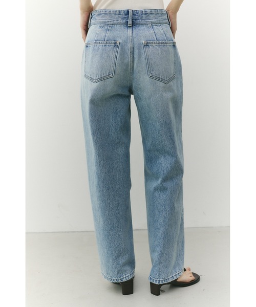 STYLEMIXER（スタイルミキサー）の「カーブラインデニム（デニムパンツ・レディース・ライトブルー/ブルー・SMALL/MEDIUM/LARGE）」の6枚目の写真